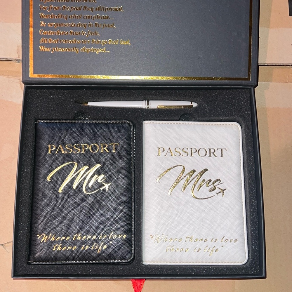 Mr. And Mrs. Passport holder